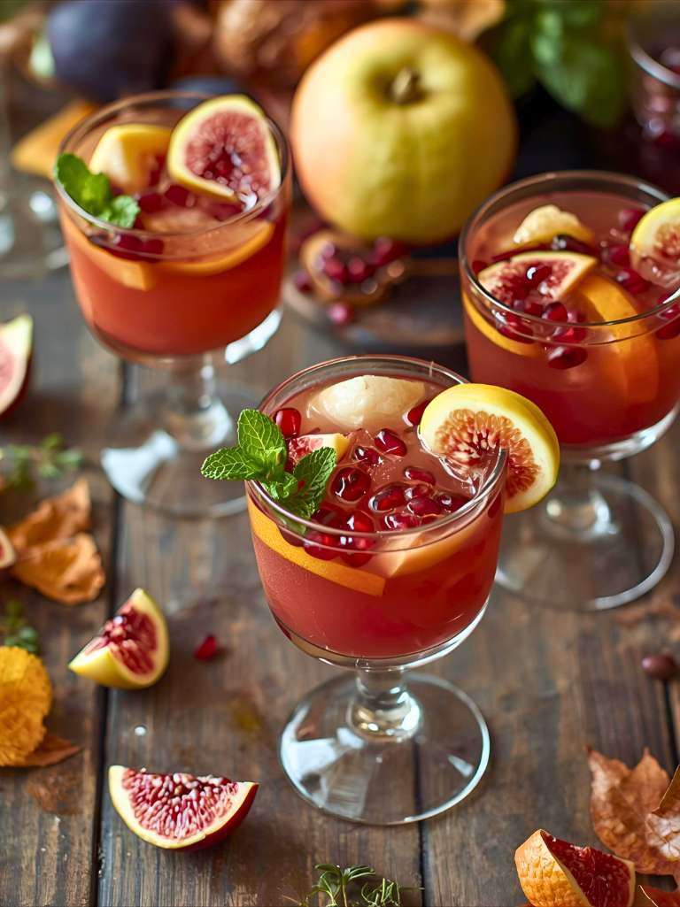 Festive Fall Drinks Station