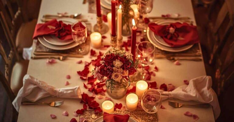 10 Stunning Valentine's Table Decor Ideas to Create a Cozy and Romantic Home