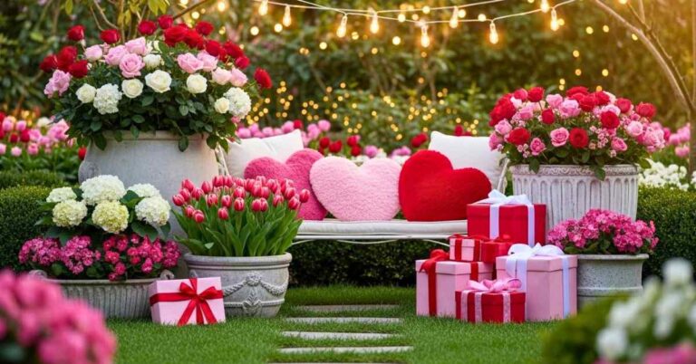 10 Valentine’s Day Aesthetic Color Themes for Garden Decor