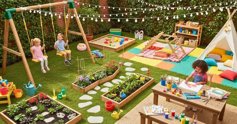 Small Backyard Ideas for Kids