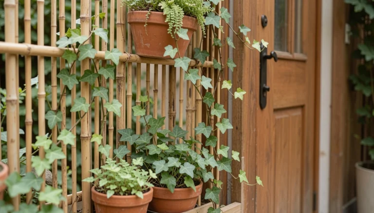 10 Charming Garden Door Privacy Ideas