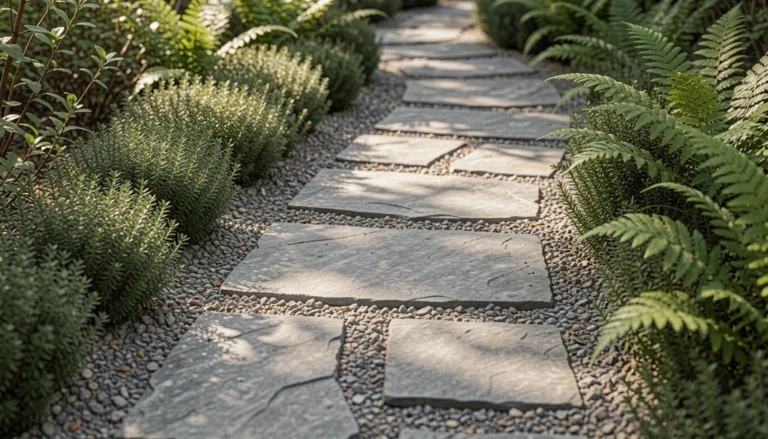 13 Unique Stepping Stone Paths