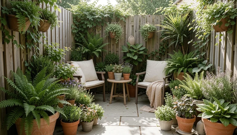 How to Decorate Small Patio Garden