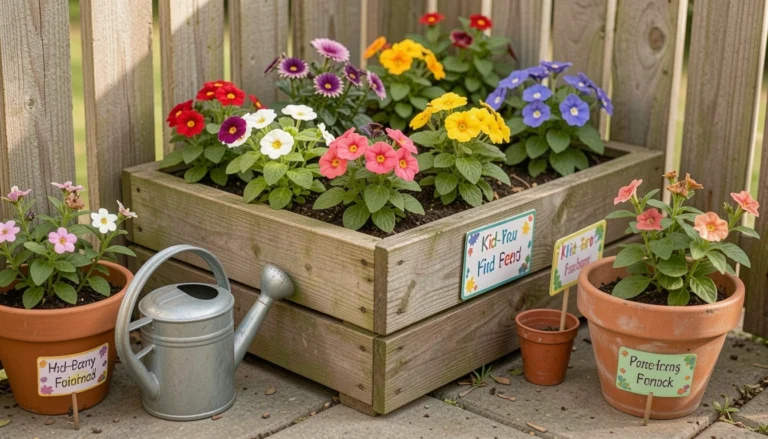 9 Creative Kids Patio Garden Ideas