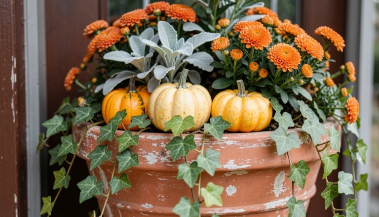 13 Spooky Halloween Flower Pot Ideas For Your Front Door