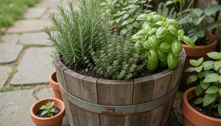 11 Charming Barrel Flower Pot Ideas For A Rustic Garden