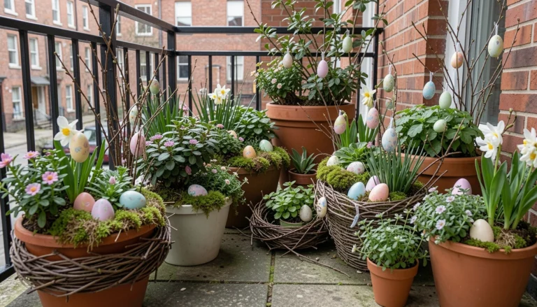 How To Make Festive Easter Flower Pot Decorations At Home