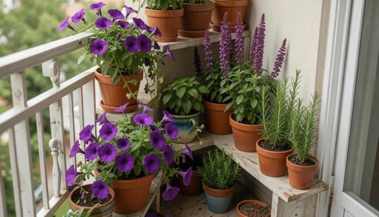 18 Smart Balcony Flower Pot Ideas For Small Outdoor Spaces