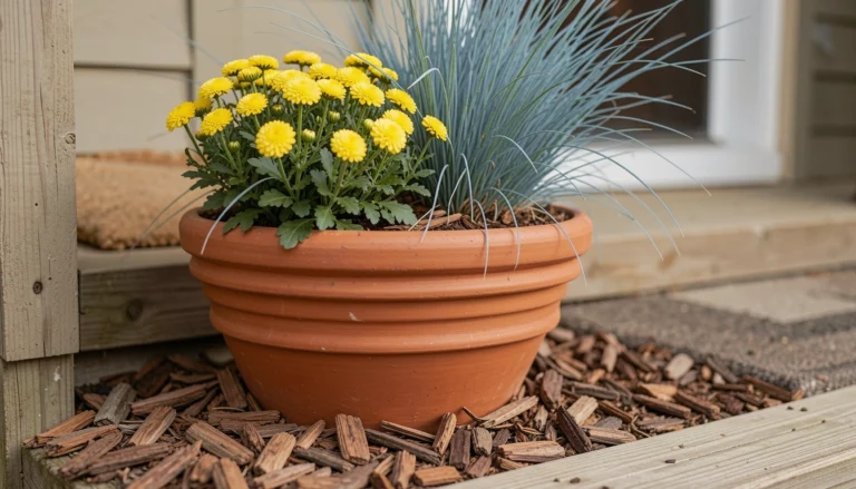 9 Cute Fall Porch Flower Pot Ideas