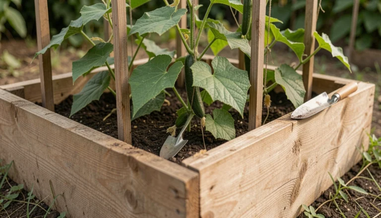 10 Best Cucumber Garden Bed Ideas