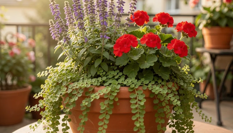 16 Gorgeous Terrace Flowers Garden Ideas For Year Round Color