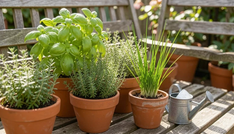9 Simple Herbs Terrace Garden Ideas For Beginners