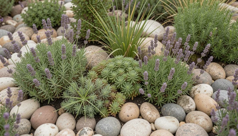 10 Rock Flower Garden Ideas That Blend Color and Texture Beautifully