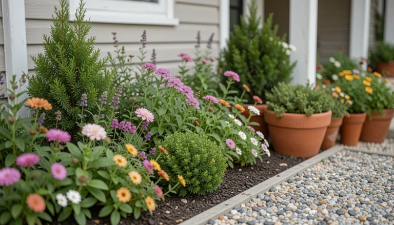 10 Flower Bed Ideas In Front Of House For Stunning Curb Appeal