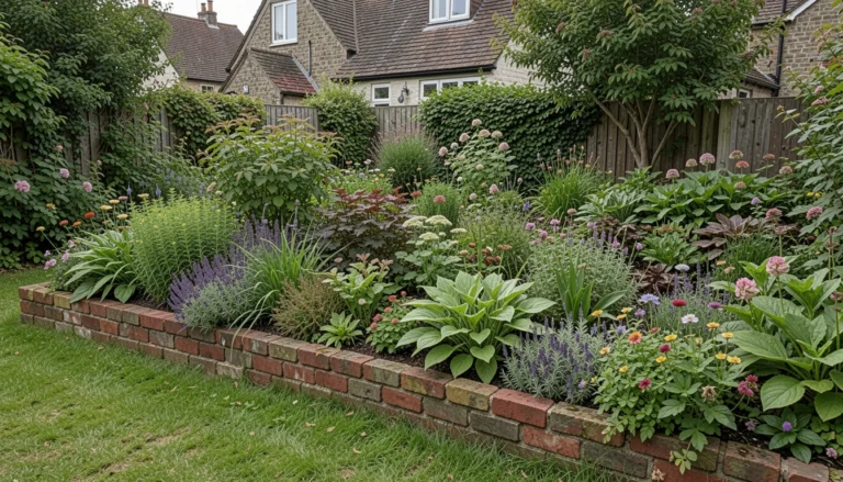 How To Make Brick Flower Bed Border Step By Step