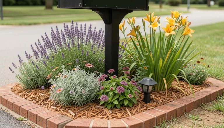 14 Mailbox Flower Bed Ideas To Boost Curb Appeal